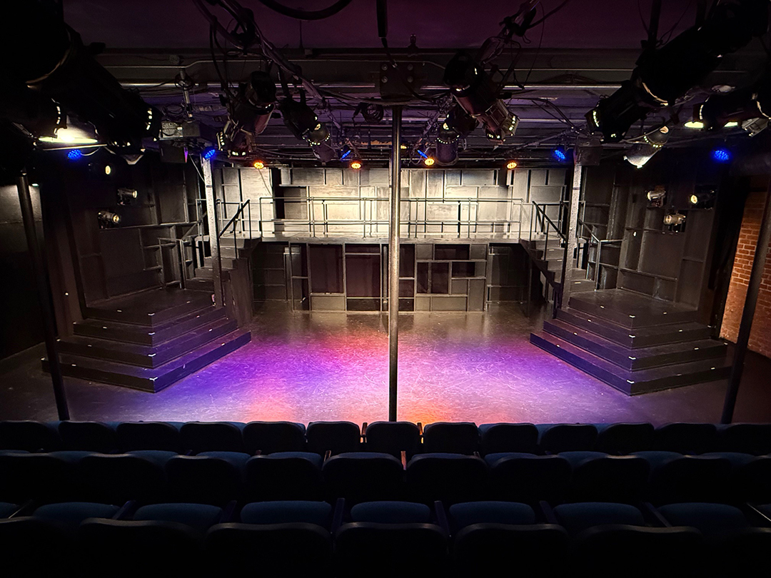 The Mainstage, Backstage, and Guild theaters, and our Coffee Shop